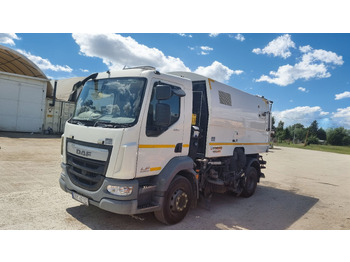 Utcaseprő gép DAF LF220: 4 kép. Utcaseprő gép DAF LF220: 4 kép.