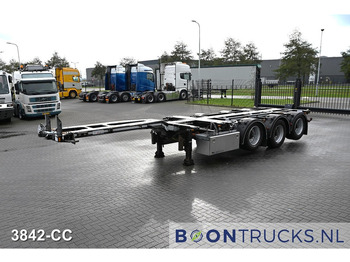 Félpótkocsi cserefelépítményes D-Tec FLEXITRAILER | 2x20-30-40-45ft HC * 2x LIFT AXLE * 3x EXTENDABLE * ADR * APK 10-2026 * NL TRAILER: 5 kép. Félpótkocsi cserefelépítményes D-Tec FLEXITRAILER | 2x20-30-40-45ft HC * 2x LIFT AXLE * 3x EXTENDABLE * ADR * APK 10-2026 * NL TRAILER: 5 kép.