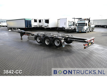 Félpótkocsi cserefelépítményes D-Tec FLEXITRAILER | 2x20-30-40-45ft HC * 2x LIFT AXLE * 3x EXTENDABLE * ADR * APK 10-2026 * NL TRAILER: 3 kép. Félpótkocsi cserefelépítményes D-Tec FLEXITRAILER | 2x20-30-40-45ft HC * 2x LIFT AXLE * 3x EXTENDABLE * ADR * APK 10-2026 * NL TRAILER: 3 kép.