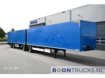 Félpótkocsi dobozos HEIWO LZV COMBI | 52 PALLETS * HARDWOOD FLOOR * 2x TAIL LIFT * APK 08-2026: 4 kép.