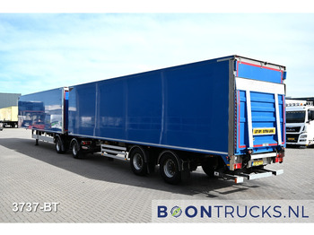 Félpótkocsi dobozos HEIWO LZV COMBI | 52 PALLETS * HARDWOOD FLOOR * 2x TAIL LIFT * APK 08-2026: 3 kép.