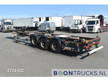 Félpótkocsi cserefelépítményes Pacton T3-007 | 2x20-40-45ft HC * LIFT AXLE * BPW * NL TRAILER: 3 kép. Félpótkocsi cserefelépítményes Pacton T3-007 | 2x20-40-45ft HC * LIFT AXLE * BPW * NL TRAILER: 3 kép.