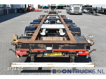 Félpótkocsi cserefelépítményes Pacton T3-007 | 2x20-40-45ft HC * LIFT AXLE * BPW * NL TRAILER: 5 kép. Félpótkocsi cserefelépítményes Pacton T3-007 | 2x20-40-45ft HC * LIFT AXLE * BPW * NL TRAILER: 5 kép.