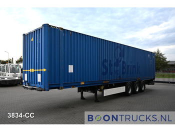 Félpótkocsi dobozos Schmitz Cargobull SCF 24 FIXXED CHASSIS | 45ft HC * 4350 kg * APK 12-2026 * NL TRAILER: 4 kép.