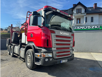 Rönkszállító teherautó SCANIA R 500