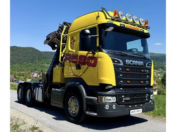 Rönkszállító teherautó SCANIA R 580