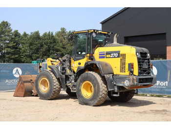 Gumikerekes homlokrakodó Komatsu WA270-8E0: 4 kép. Gumikerekes homlokrakodó Komatsu WA270-8E0: 4 kép.