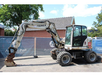 Gumikerekes kotró TEREX