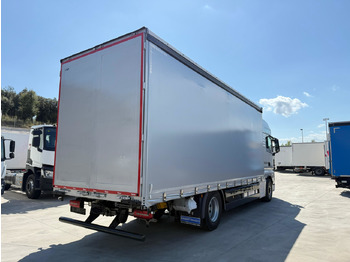 Ponyvás teherautó MAN 18.430 LL TGX E6 (Tauliner): 4 kép.