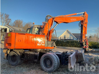 Gumikerekes kotró HITACHI ZX160W