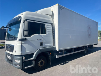 Dobozos felépítményű teherautó MAN