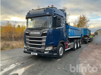 Billenőplatós teherautó SCANIA R 500