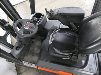 Elektromos targonca Linde E16C: 3 kép.