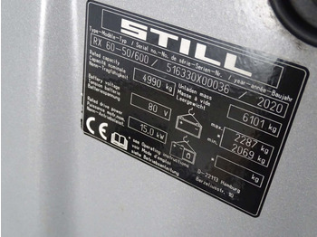 Elektromos targonca Still RX60-50/600: 5 kép. Elektromos targonca Still RX60-50/600: 5 kép.