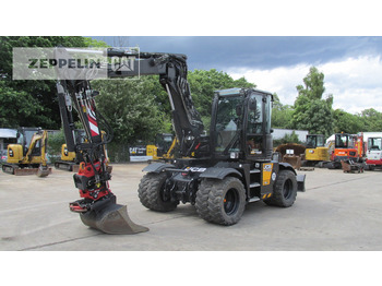 Gumikerekes kotró JCB