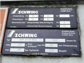 Betonpumpa MERCEDES-BENZ Actros 2632 6x4 Betonpumpe Schwing 24m: 3 kép.