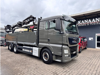MAN 26.460 TGX Baustoffkran HMF 2110-L3 lízing MAN 26.460 TGX Baustoffkran HMF 2110-L3: 1 kép.