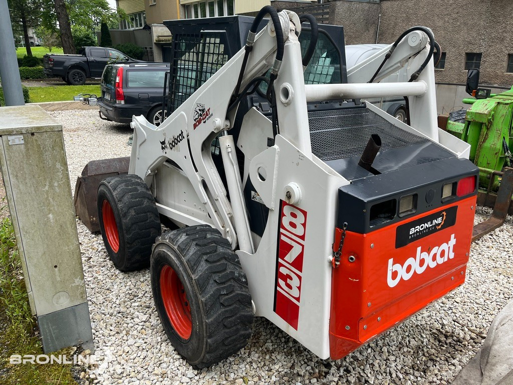 1995 Bobcat 873 54kW Skid-steer loader - Mini homlokrakodó: 4 kép. 1995 Bobcat 873 54kW Skid-steer loader - Mini homlokrakodó: 4 kép.