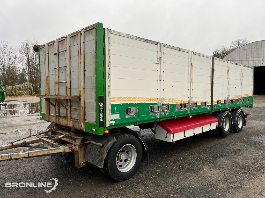 1997 MAUR 280F K-B-L Trailer - Pótkocsi billenőplatós: 2 kép. 1997 MAUR 280F K-B-L Trailer - Pótkocsi billenőplatós: 2 kép.