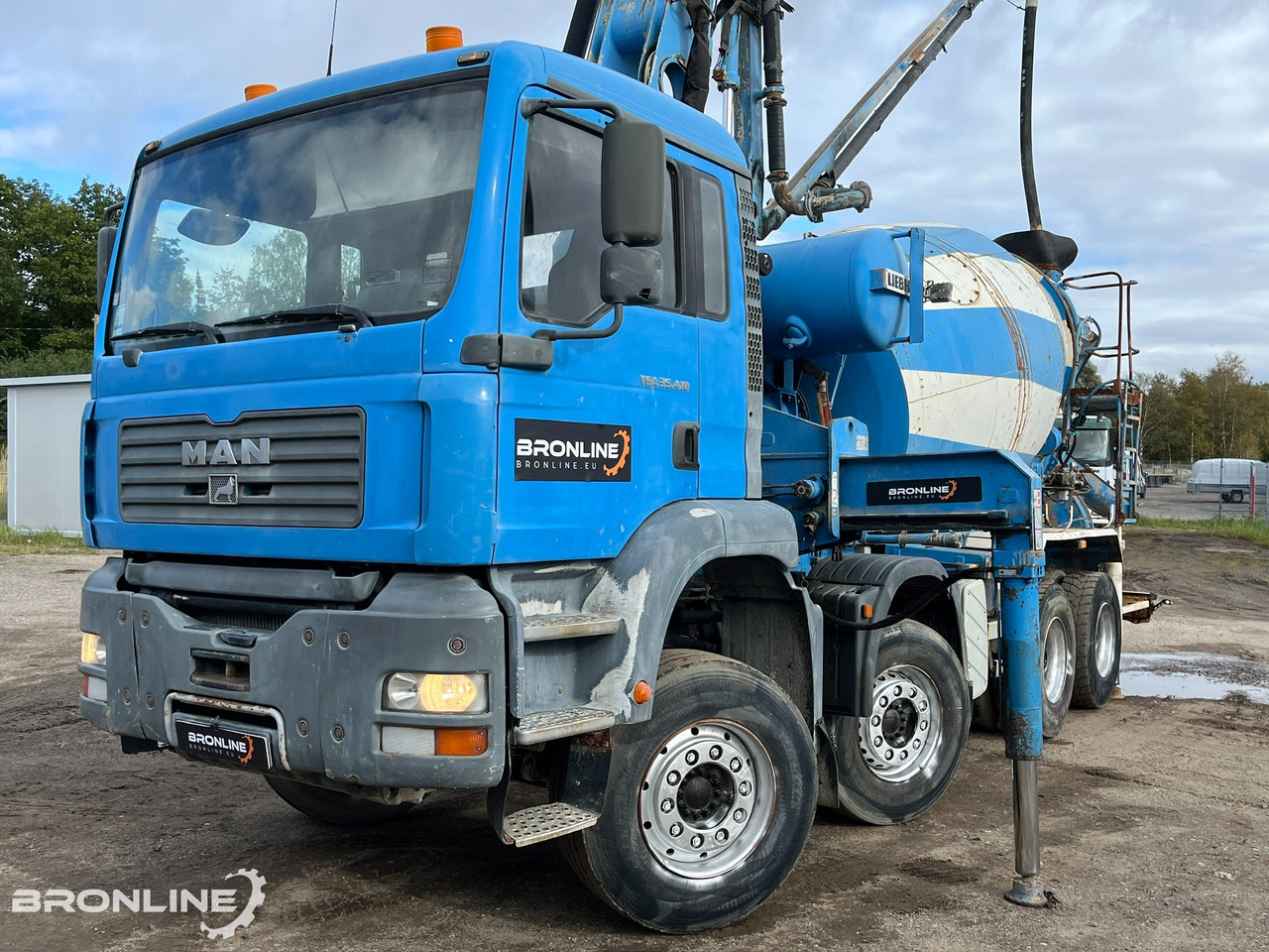 2005 MAN TGA 35.410 8X4 PUMI - Betonmixer: 1 kép. 2005 MAN TGA 35.410 8X4 PUMI - Betonmixer: 1 kép.