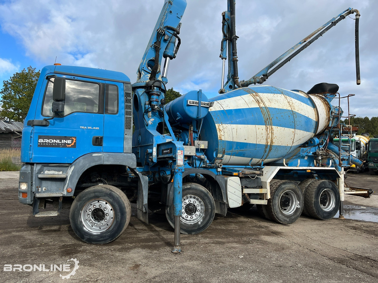 2005 MAN TGA 35.410 8X4 PUMI - Betonmixer: 5 kép. 2005 MAN TGA 35.410 8X4 PUMI - Betonmixer: 5 kép.