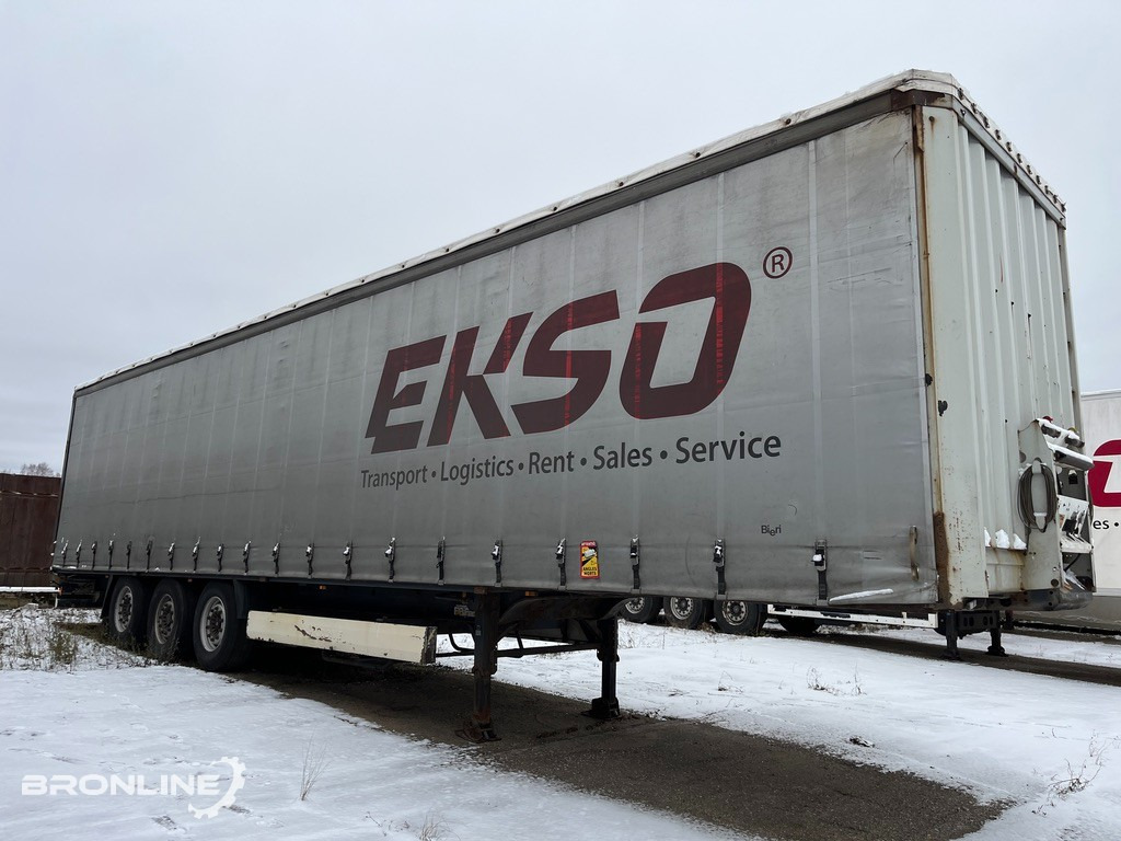 2006 KRONE SDP 27ELB2-CS curtain side semi-trailer - Ponyvás félpótkocsi: 1 kép. 2006 KRONE SDP 27ELB2-CS curtain side semi-trailer - Ponyvás félpótkocsi: 1 kép.