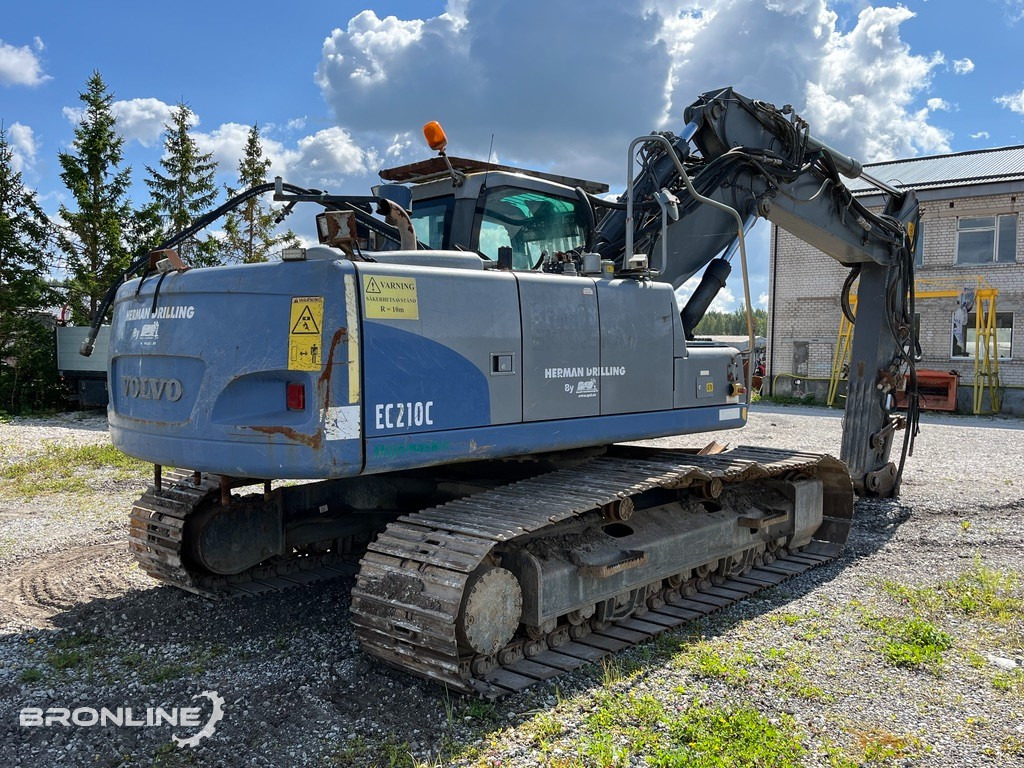 2008 Volvo EC210CL Ekskavaator - Bontó kotrógép: 5 kép. 2008 Volvo EC210CL Ekskavaator - Bontó kotrógép: 5 kép.