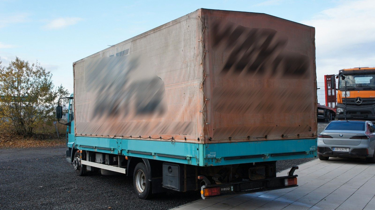 Iveco Eurocargo ML80E21 Pritsche + Plane - Ponyvás kisteherautó: 5 kép. Iveco Eurocargo ML80E21 Pritsche + Plane - Ponyvás kisteherautó: 5 kép.