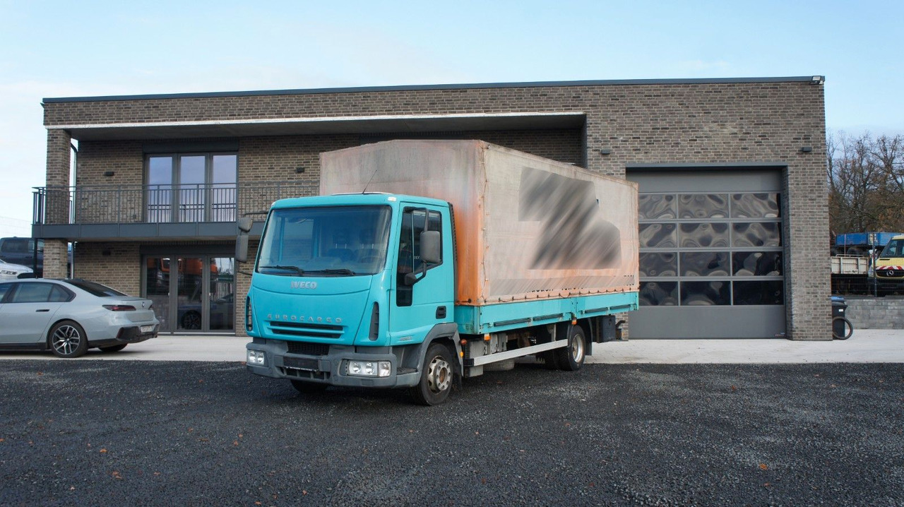 Iveco Eurocargo ML80E21 Pritsche + Plane - Ponyvás kisteherautó: 1 kép. Iveco Eurocargo ML80E21 Pritsche + Plane - Ponyvás kisteherautó: 1 kép.