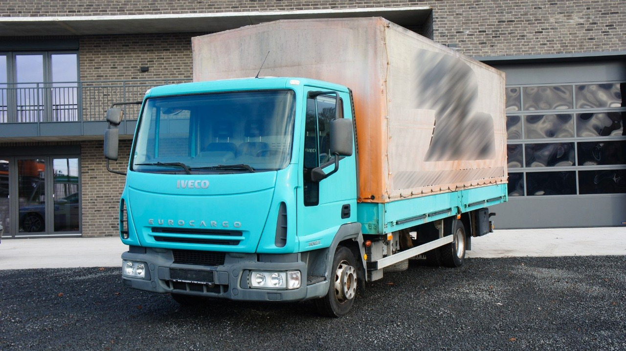 Iveco Eurocargo ML80E21 Pritsche + Plane - Ponyvás kisteherautó: 2 kép. Iveco Eurocargo ML80E21 Pritsche + Plane - Ponyvás kisteherautó: 2 kép.