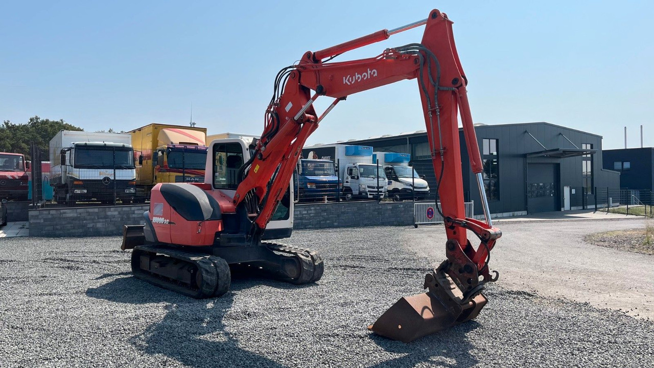 Kubota KX080 KX080-3 Verstellausleger 8700Kg Klima Tilt - Minikotró: 3 kép. Kubota KX080 KX080-3 Verstellausleger 8700Kg Klima Tilt - Minikotró: 3 kép.