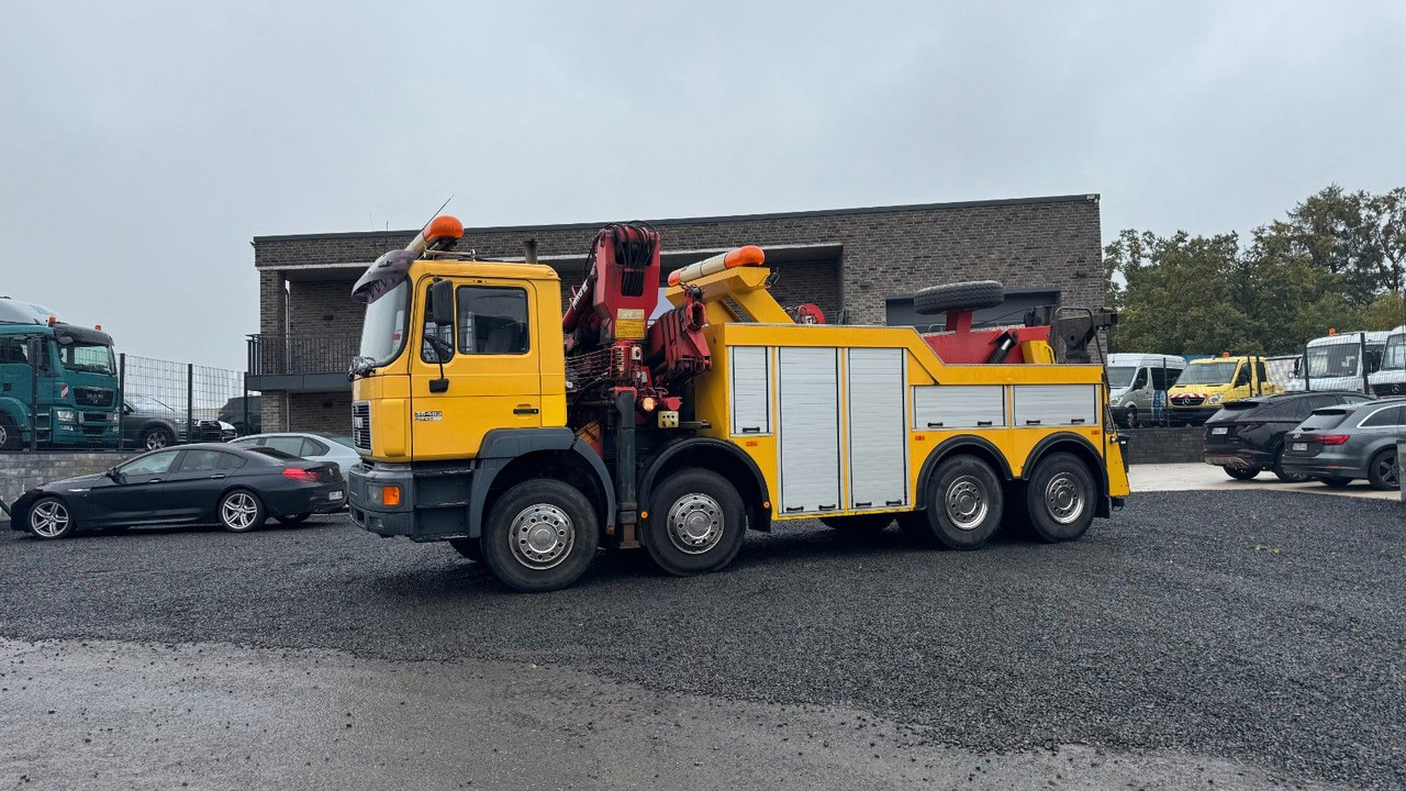 MAN 35.463 Abschleppwagen Kran LKW Berger Wilk WR25 - Vontató: 1 kép. MAN 35.463 Abschleppwagen Kran LKW Berger Wilk WR25 - Vontató: 1 kép.