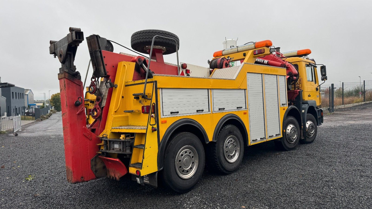 MAN 35.463 Abschleppwagen Kran LKW Berger Wilk WR25 - Vontató: 4 kép. MAN 35.463 Abschleppwagen Kran LKW Berger Wilk WR25 - Vontató: 4 kép.