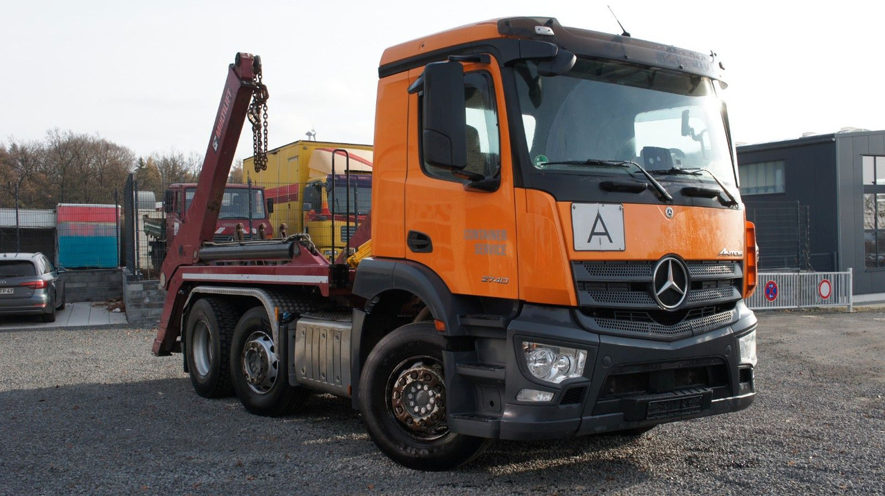 Mercedes-Benz Antos 2740 2540 Absetzkipper Lift- und Lenkachse - Billenőplatós teherautó: 3 kép. Mercedes-Benz Antos 2740 2540 Absetzkipper Lift- und Lenkachse - Billenőplatós teherautó: 3 kép.