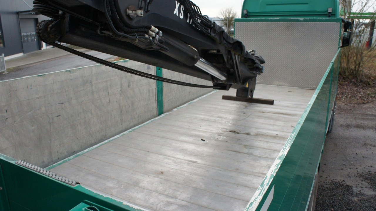 Scania R500 6x2 Baustoffzug Kran HIAB 177 K-2 Pro - Platós teherautó, Darus autó: 5 kép. Scania R500 6x2 Baustoffzug Kran HIAB 177 K-2 Pro - Platós teherautó, Darus autó: 5 kép.