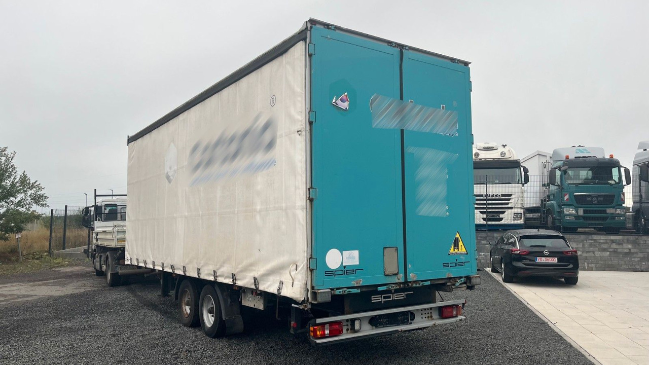 Spier ZPL 255 Tandem Anhänger BPW Achsen - Ponyvás pótkocsi: 3 kép. Spier ZPL 255 Tandem Anhänger BPW Achsen - Ponyvás pótkocsi: 3 kép.