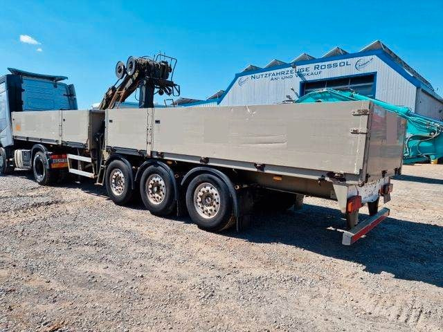 VM Trailers / Tri Axle crane Kran Hiab 095-1 - Platós félpótkocsi: 4 kép. VM Trailers / Tri Axle crane Kran Hiab 095-1 - Platós félpótkocsi: 4 kép.