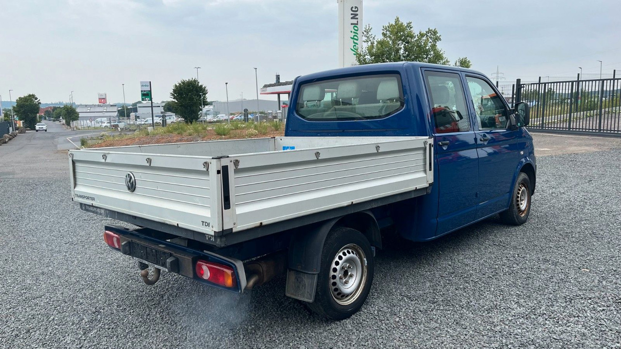 Volkswagen T5 Transporter Pritsche Doppelkabine Doka - Platós kisteherautó, Duplakabinos kisteherautó: 5 kép. Volkswagen T5 Transporter Pritsche Doppelkabine Doka - Platós kisteherautó, Duplakabinos kisteherautó: 5 kép.