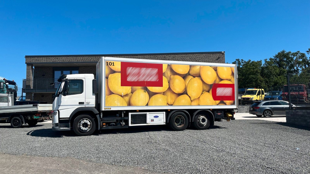 Volvo FM 410 Kühlkoffer Carrier Supra 950 U LBW - Hűtős teherautó: 1 kép. Volvo FM 410 Kühlkoffer Carrier Supra 950 U LBW - Hűtős teherautó: 1 kép.