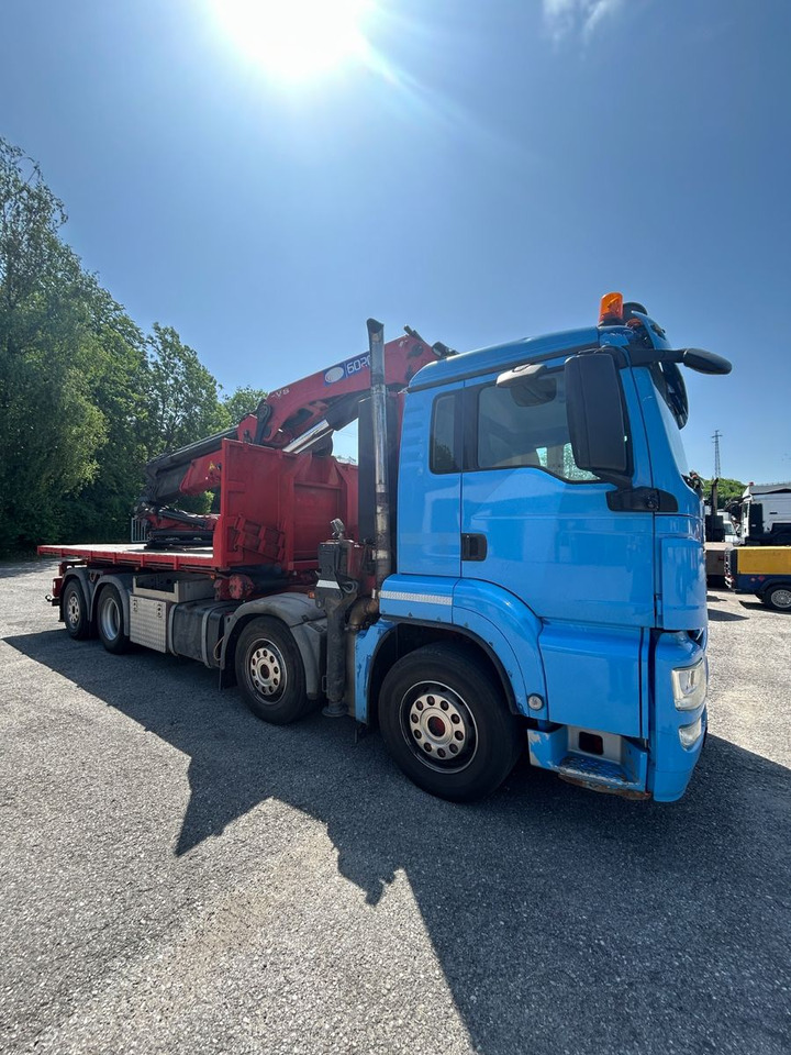 MAN TGS 8x2 mit HMF Kran 6020 Jip Winde - Darus autó: 3 kép. MAN TGS 8x2 mit HMF Kran 6020 Jip Winde - Darus autó: 3 kép.
