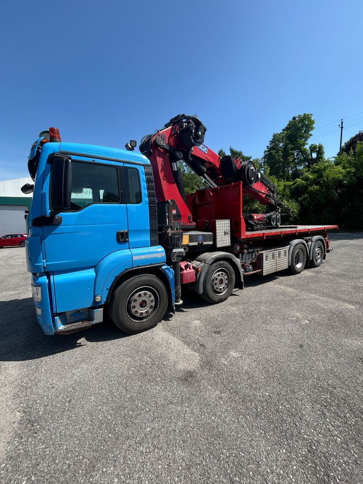 MAN TGS 8x2 mit HMF Kran 6020 Jip Winde - Darus autó: 1 kép. MAN TGS 8x2 mit HMF Kran 6020 Jip Winde - Darus autó: 1 kép.