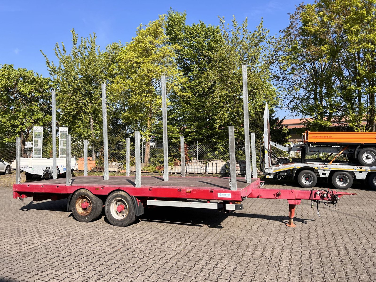Auwärter Tandempritsche, ausziehbar, wenig Benutzt - Platós pótkocsi: 2 kép. Auwärter Tandempritsche, ausziehbar, wenig Benutzt - Platós pótkocsi: 2 kép.