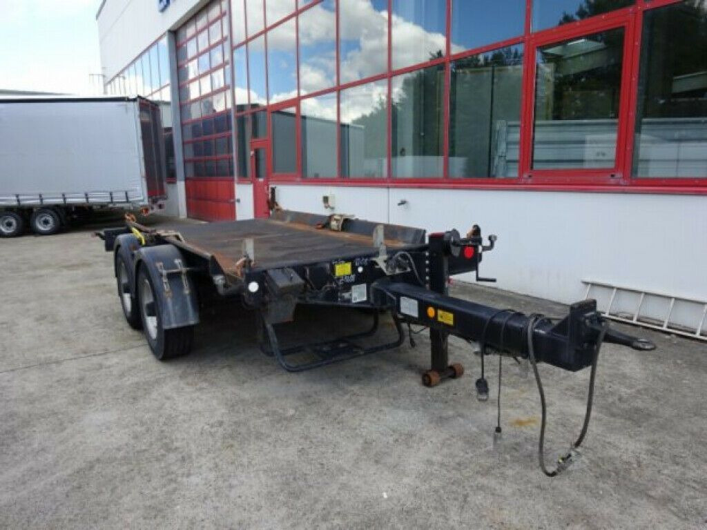 Hüffermann 13 t Tandem- Absetztmulden Anhänger - Multiliftes/ Konténerszállító pótkocsi: 3 kép. Hüffermann 13 t Tandem- Absetztmulden Anhänger - Multiliftes/ Konténerszállító pótkocsi: 3 kép.