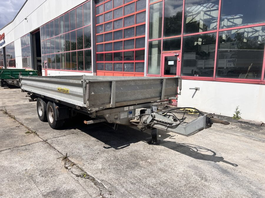 Humbaur Tandemkipper- Tieflader - Pótkocsi billenőplatós: 3 kép. Humbaur Tandemkipper- Tieflader - Pótkocsi billenőplatós: 3 kép.