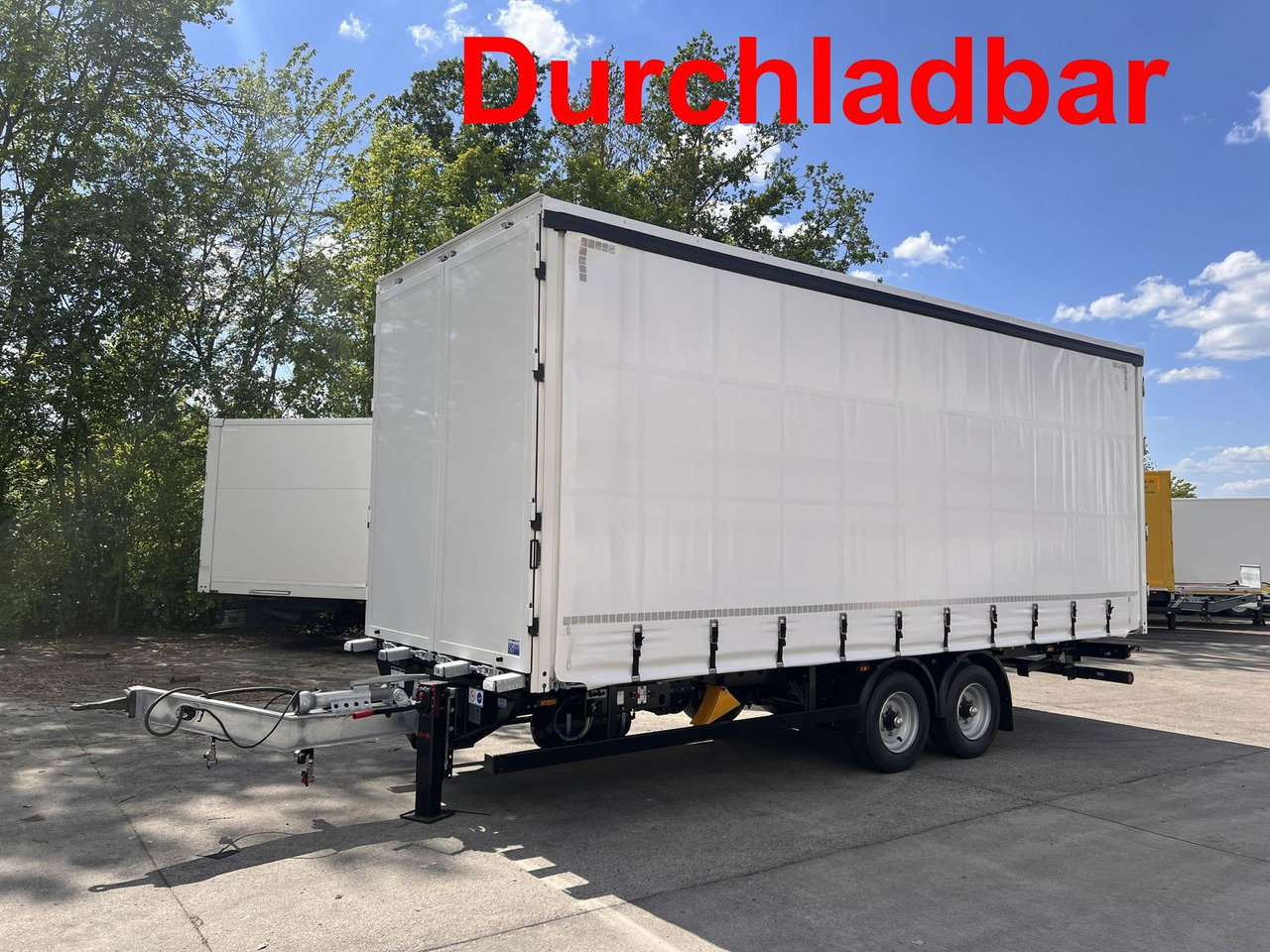 Möslein NEUER Tandem- Planenanhänger Durchladbar - Ponyvás teherautó: 1 kép. Möslein NEUER Tandem- Planenanhänger Durchladbar - Ponyvás teherautó: 1 kép.
