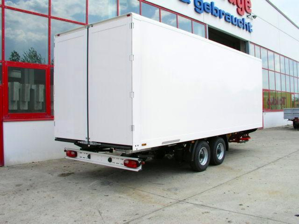 Möslein TKO 105 7m Tandem- Koffer- Anhänger-- Neufahrzeug -- - Pótkocsi dobozos: 3 kép. Möslein TKO 105 7m Tandem- Koffer- Anhänger-- Neufahrzeug -- - Pótkocsi dobozos: 3 kép.