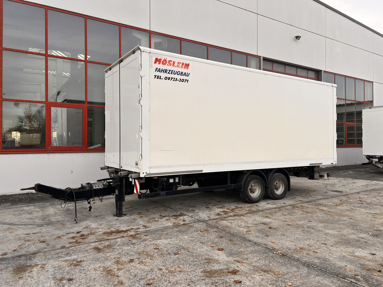 Möslein TKO 105 D Schwebheim Tandem- Koffer- Anhänger, Durchladbar - Pótkocsi dobozos: 1 kép. Möslein TKO 105 D Schwebheim Tandem- Koffer- Anhänger, Durchladbar - Pótkocsi dobozos: 1 kép.