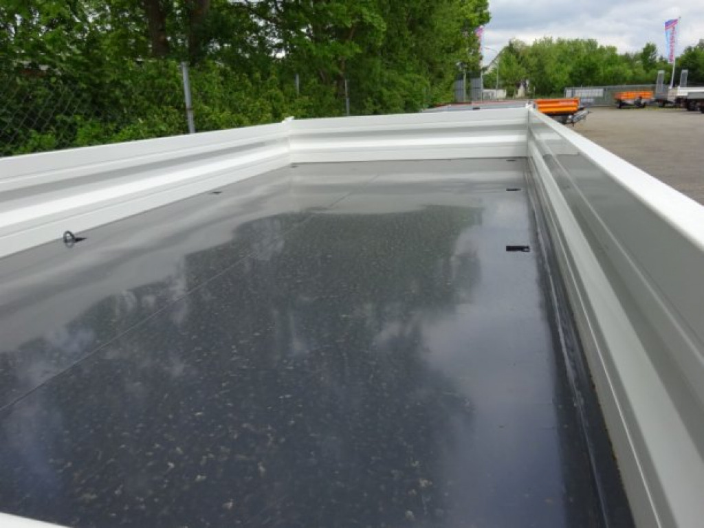 Möslein TTD 11 Weiß neuer Tandem 3- Seitenkipper Tieflader-- Neufahrzeug -- - Pótkocsi billenőplatós: 4 kép. Möslein TTD 11 Weiß neuer Tandem 3- Seitenkipper Tieflader-- Neufahrzeug -- - Pótkocsi billenőplatós: 4 kép.