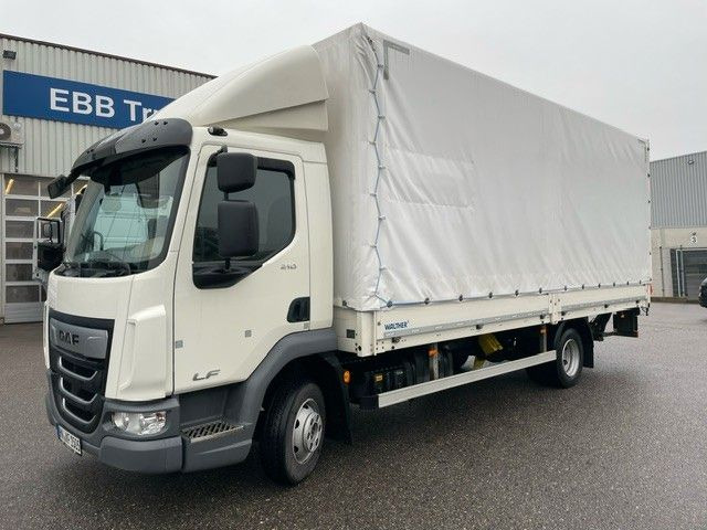 DAF FA LF 210 8t Pritsche/Plane+LBW - Ponyvás teherautó: 1 kép. DAF FA LF 210 8t Pritsche/Plane+LBW - Ponyvás teherautó: 1 kép.