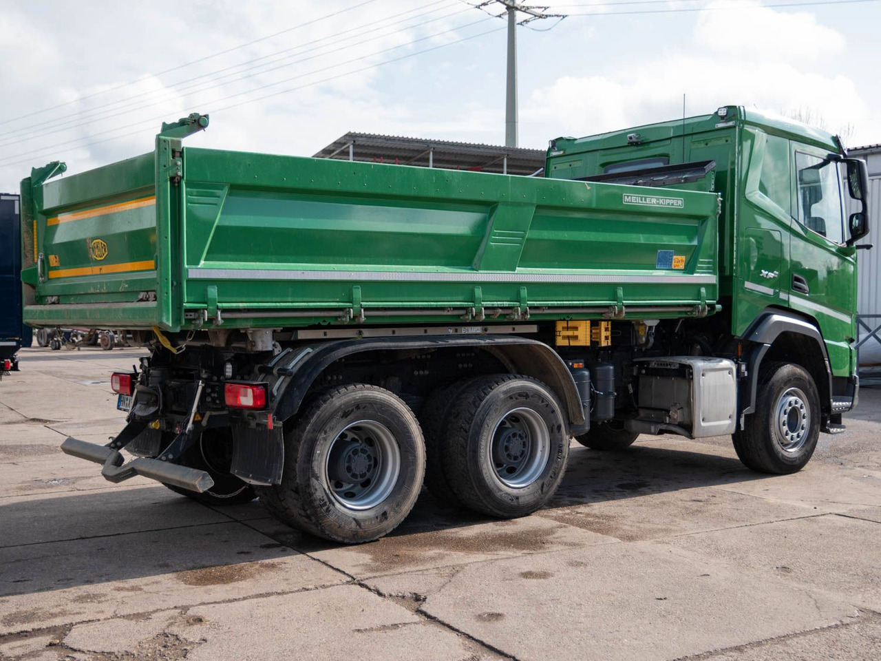 Billenőplatós teherautó DAF FAT XFC 530 SL Meiller TRIGENIUS D 316 DAF FAT XFC 530 SL Meiller TRIGENIUS D 316: 7 kép.